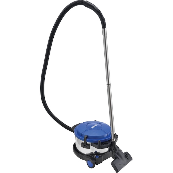 Global Industrial 4 Gallon HEPA Canister Vacuum, Stainless Steel 713165 - main
